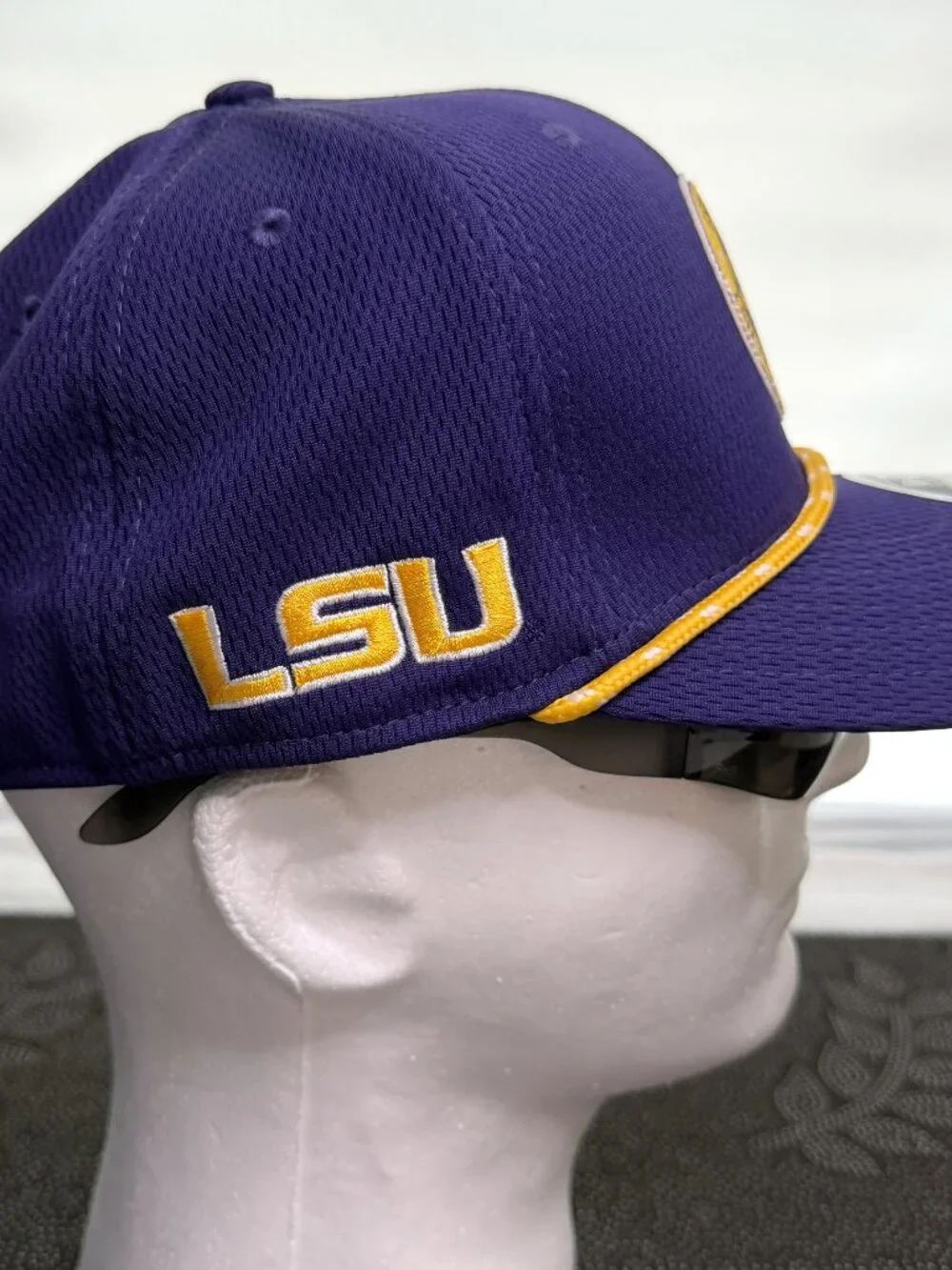New Era LSU Tigers 9SEVENTY Stretch-Snap Rope Cap/Hat